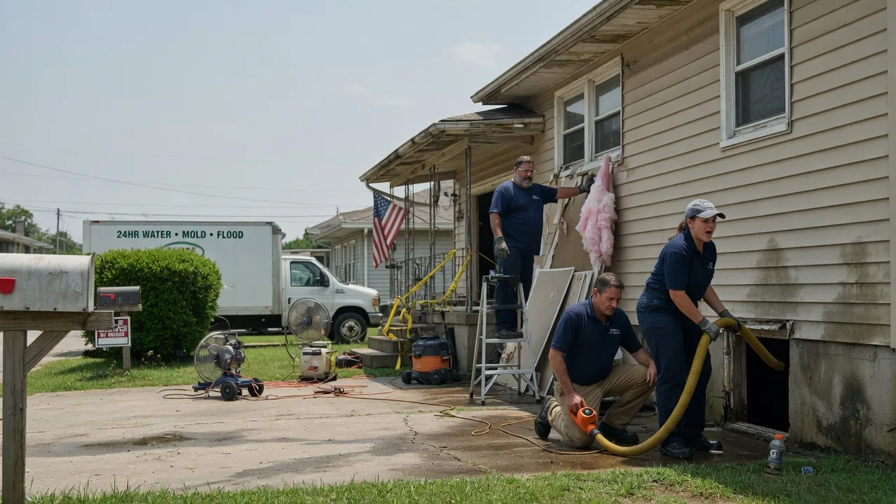 Water Damage Repair in Ravenna, TX near me